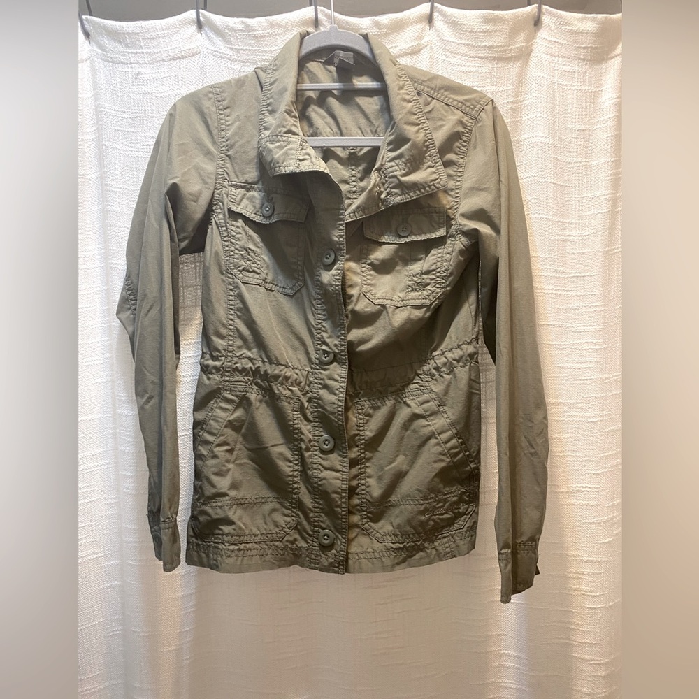 Olive Green Eddie Bauer Jacket